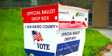 outdoor ballot drop box