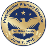 June 7, 2016 Election Pin